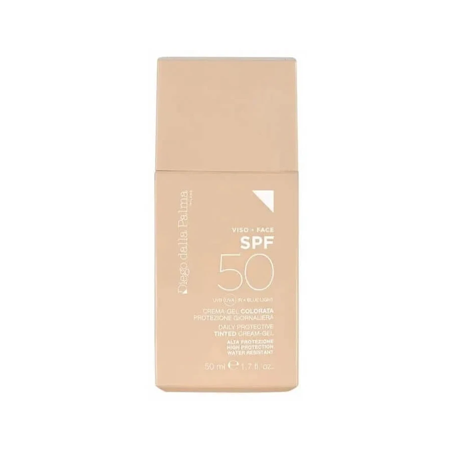 Diego dalla Palma Tinted Daily Face Cream-Gel with SPF 50, High Protection, 50 ml