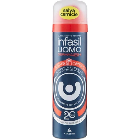 Infasil Men's derma48h Shirt Protector - Deodorant Spray 150 ml