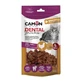 Camon Dental Snacks - Chicken and Malt Heart-Shaped Treats for Adult Cats, 60 g