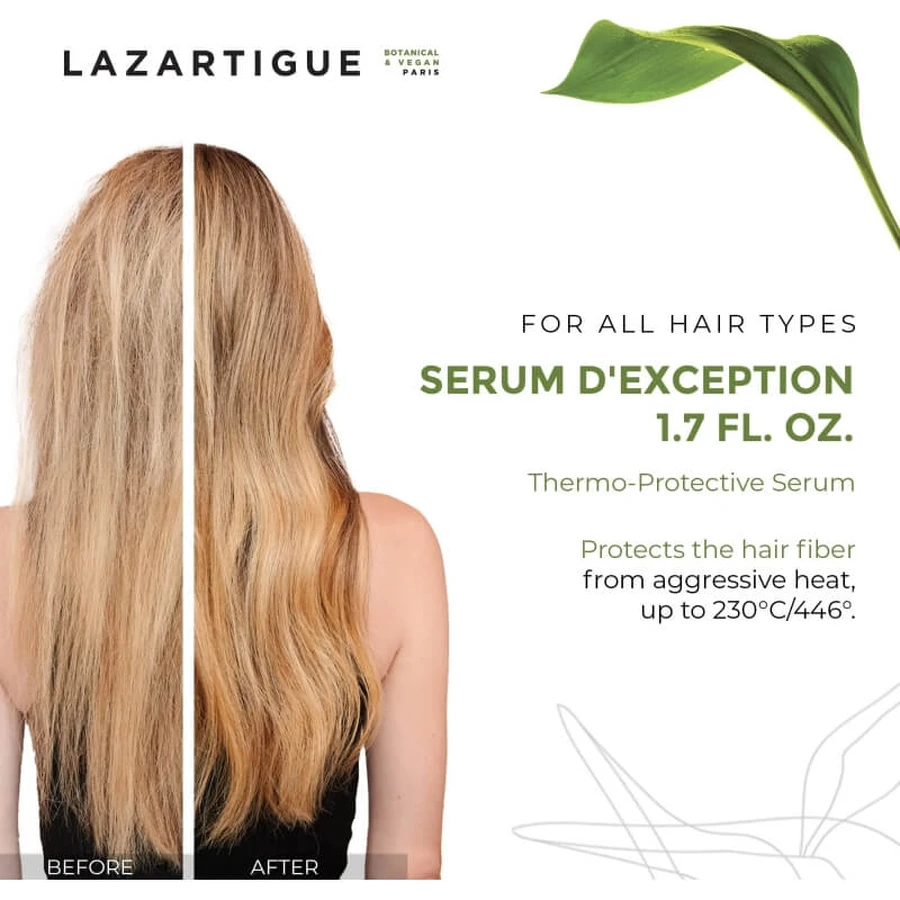 Lazartigue Serum d'Expetion - Heat-Protective Hair Serum, 50 ml