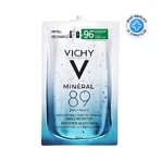 Vichy Minéral 89 - Daily Fortifying and Plumping Face Serum, Eco Recharge, 50 ml