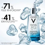 Vichy Minéral 89 - Daily Fortifying and Plumping Face Serum, Eco Recharge, 50 ml