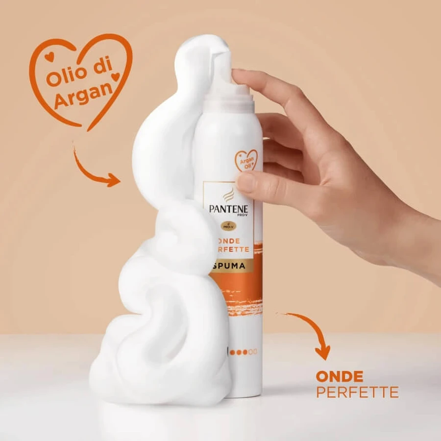 Pantene Pro-V Perfect Waves - Hair Mousse 200 ml