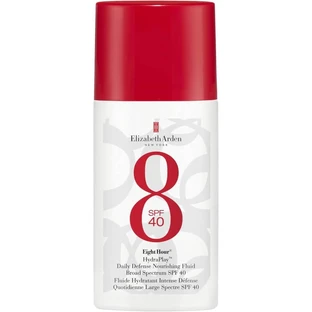Elizabeth Arden Gezichtszonnebrandcrème SPF 40 Eight Hour Hydraplay Daily Defense Voedende Fluid Breedspectrum Hoge bescherming 50 ml