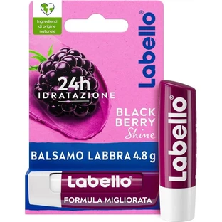 Labello Blackberry Shine - Getinte lippenbalsem met bramengeur, 5,5 ml