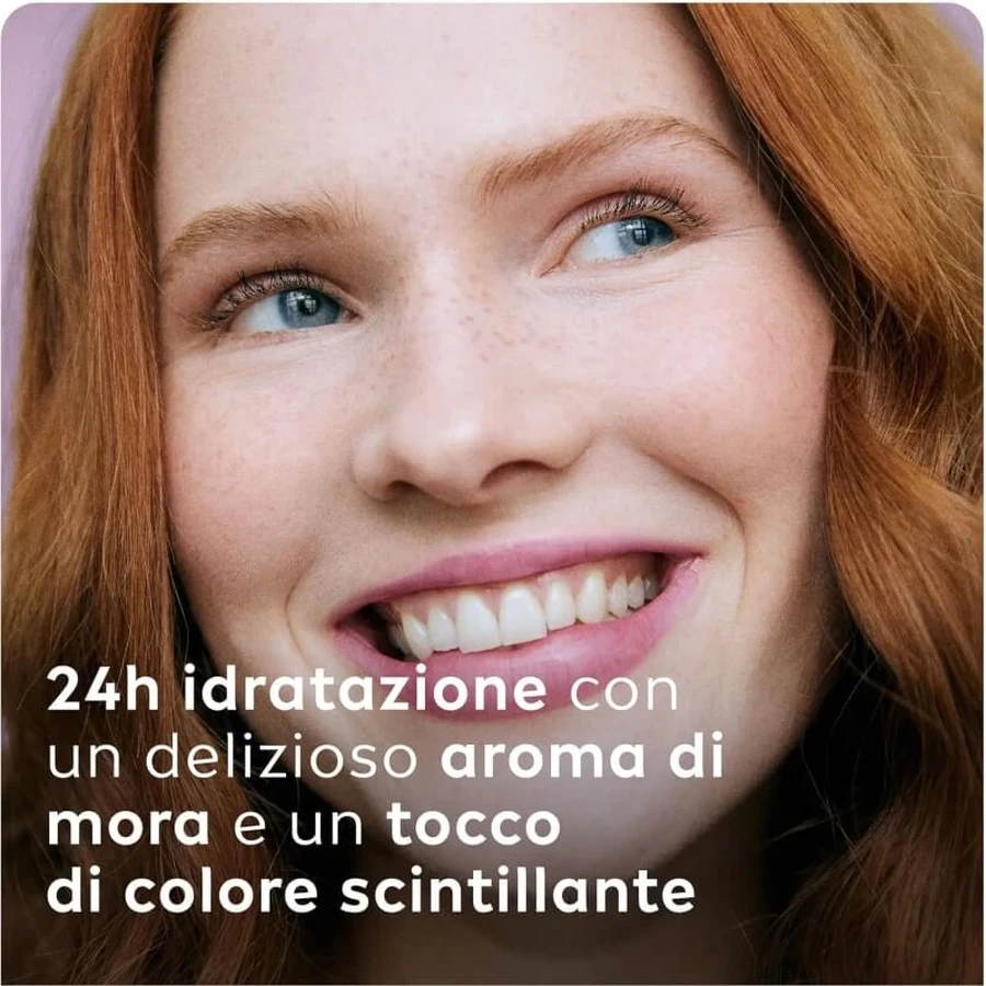 Labello Blackberry Shine - Getinte lippenbalsem met bramengeur, 5,5 ml