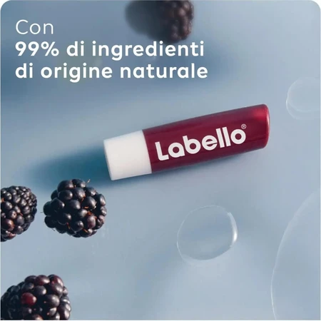 Labello Blackberry Shine - Getinte lippenbalsem met bramengeur, 5,5 ml