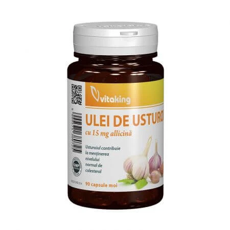 Garlic oil, 30 mg, 90 softgels, VitaKing