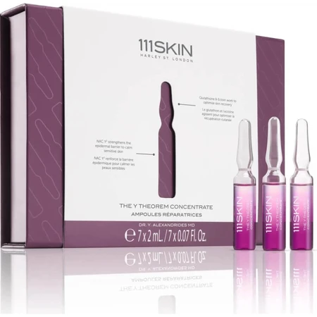 111 Skin The Y Theorem Concentrate - 7 ampoules de soin réparateur