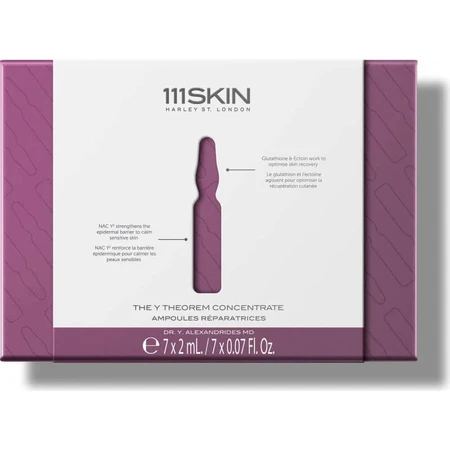 111 Skin The Y Theorem Concentrate - 7 ampoules de soin réparateur