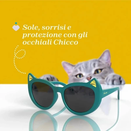 Chicco Sonnenbrille in Petrolgrün, ab 36 Monaten