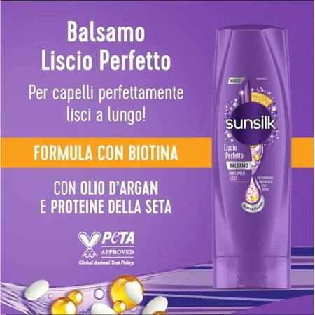 Sunsilk Perfectly Straight - Conditioner voor steil haar, 200 ml