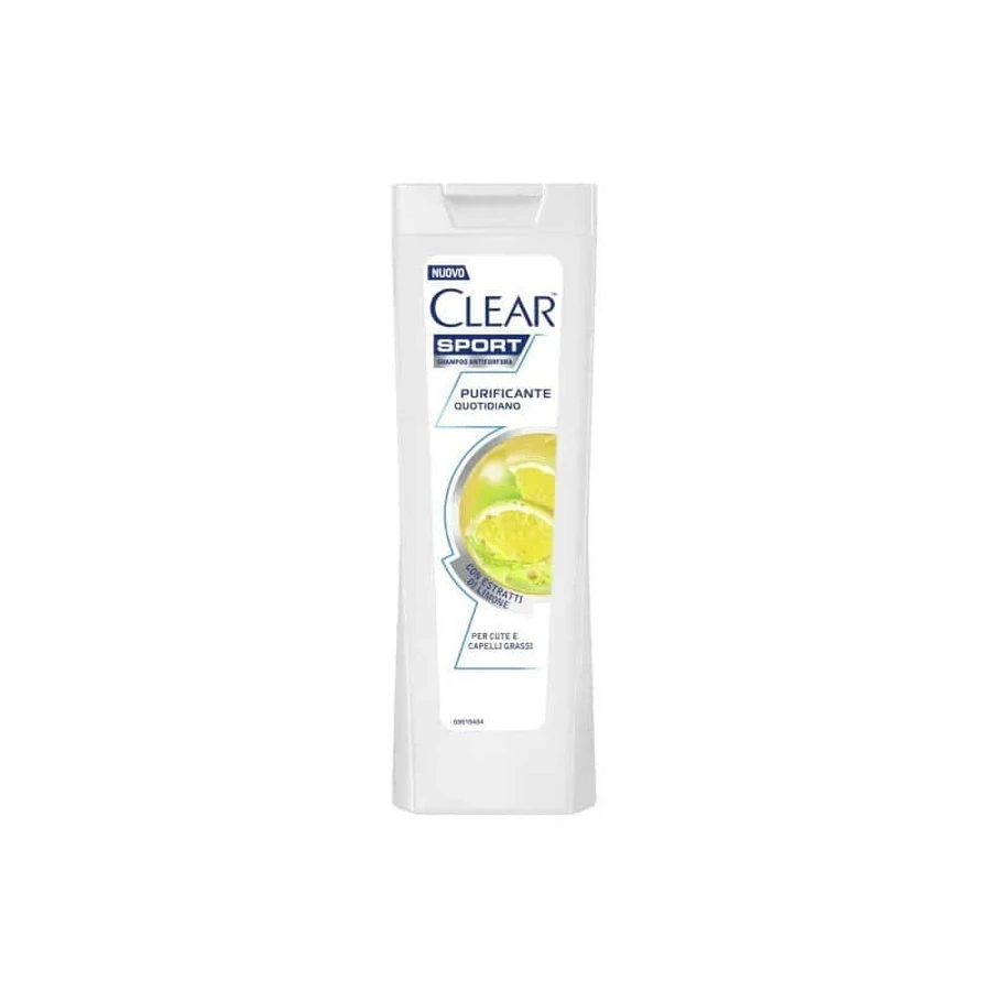 Clear Sport Daily Purifying – Anti-Schuppen-Shampoo 225 ml