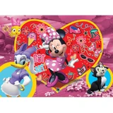 Lisciani Doppelseitiges Minnie-Maxipuzzle, 108 Teile