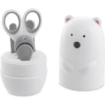 Chicco Polar Bear - Set de manicura para bebés 4 en 1