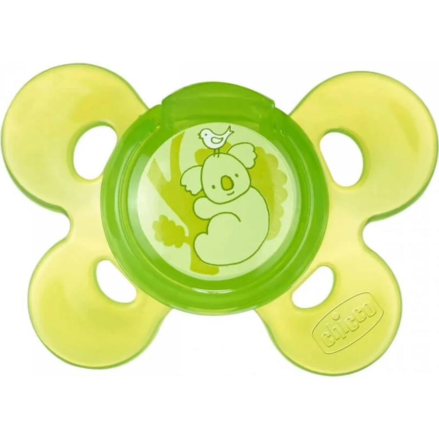 Chicco Physio Comfort Pacifier, Neutral Silicone, 16–36m, Assorted Colors