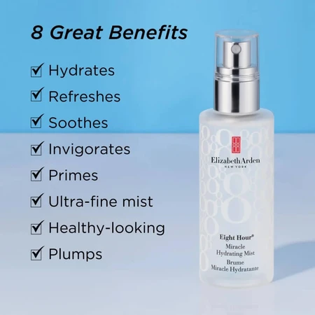 Elizabeth Arden Eight Hour Miracle Hydrating Mist - Facial Hydrating Spray, 100 ml