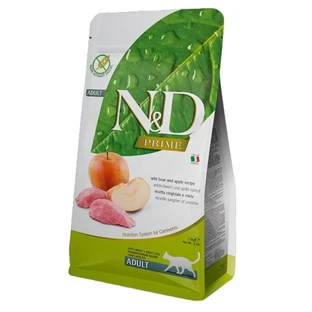Farmina N&amp;d Prime Adult con jabalí y manzana - Pienso completo para gatos, 1,5 kg