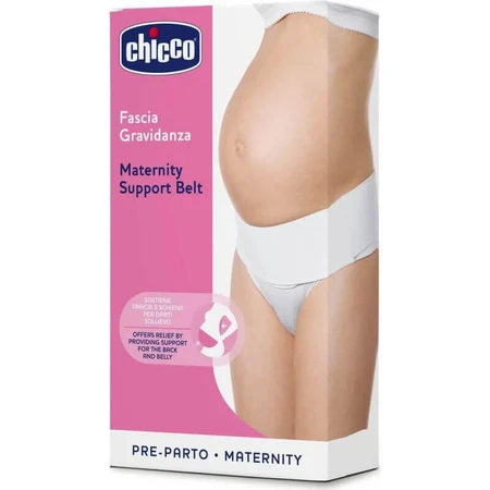 Chicco Prenatal buikband - maat S, wit