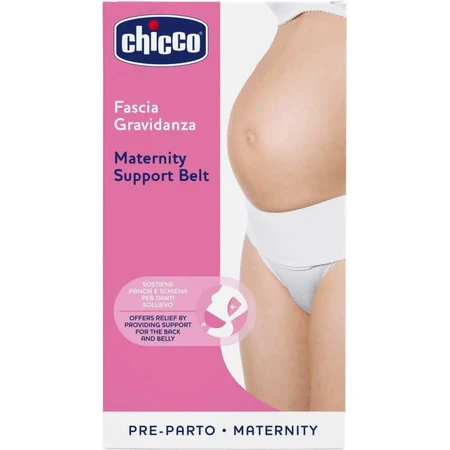Chicco Prenatal buikband - maat S, wit