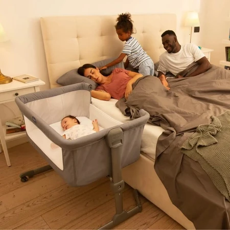 Chicco next2me essential - co-sleeping crib - dune re_lux