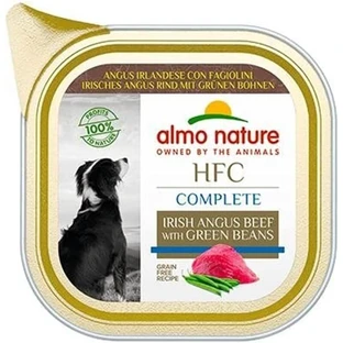 Almo Nature HFC Complete Irish Angus con judías verdes - Pienso completo para perros de todos los tamaños, 85 g