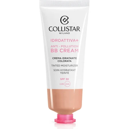 Collistar Hydroattiva+ Anti-Pollution BB Cream - Getinte vochtinbrengende crème SPF 30, 50 ml - Medium