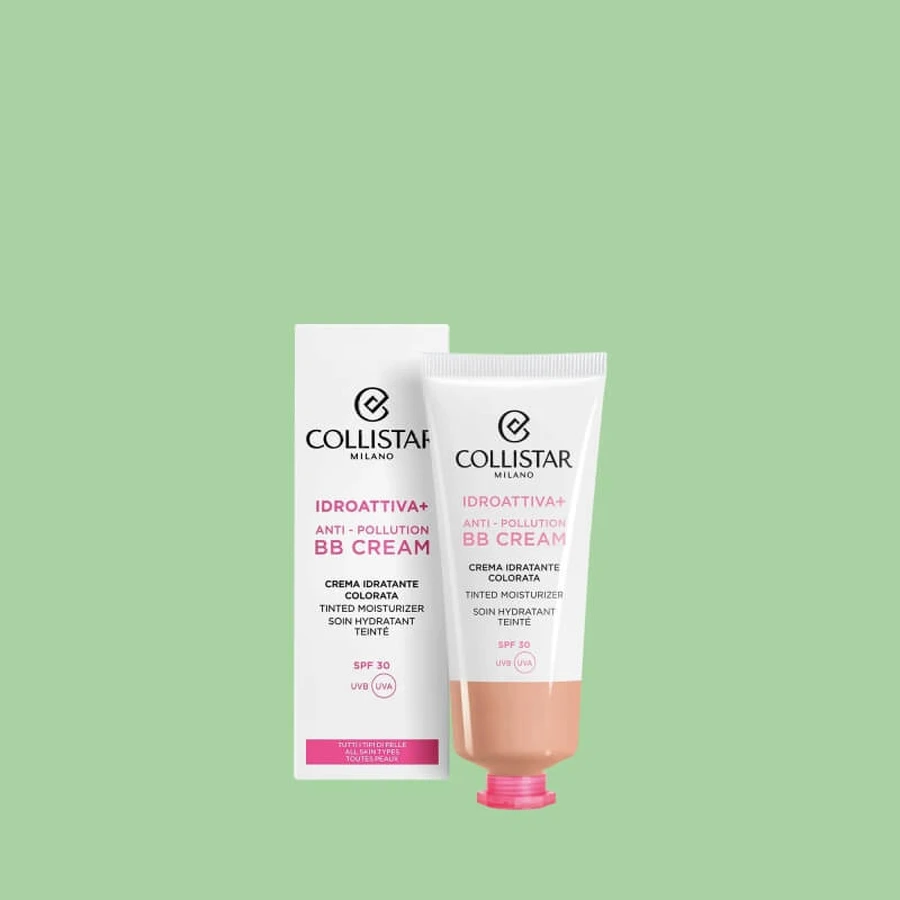 Collistar Hydroattiva+ Anti-Pollution BB Cream - Getinte vochtinbrengende crème SPF 30, 50 ml - Medium
