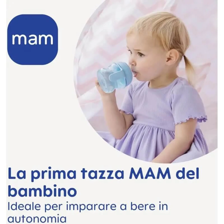 Mam Starter - beker van 150 ml met extra zachte tuit - roze