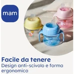 Mam Starter - beker van 150 ml met extra zachte tuit - roze