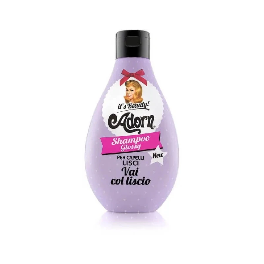 Adorn Vai col liscio - Champú para cabello liso, 250 ml