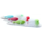 Suavinex-reinigingsborstel voor het schoonmaken van babyflesjes, diverse kleuren