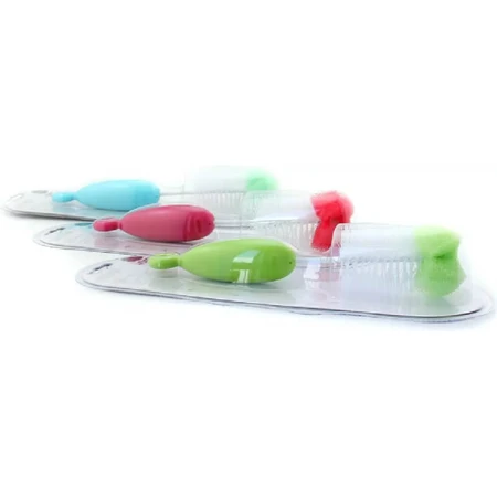 Suavinex-reinigingsborstel voor het schoonmaken van babyflesjes, diverse kleuren