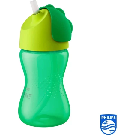 Avent cană cu pai curbat, de la 12 luni în sus, 300 ml