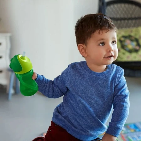 Avent cană cu pai curbat, de la 12 luni în sus, 300 ml