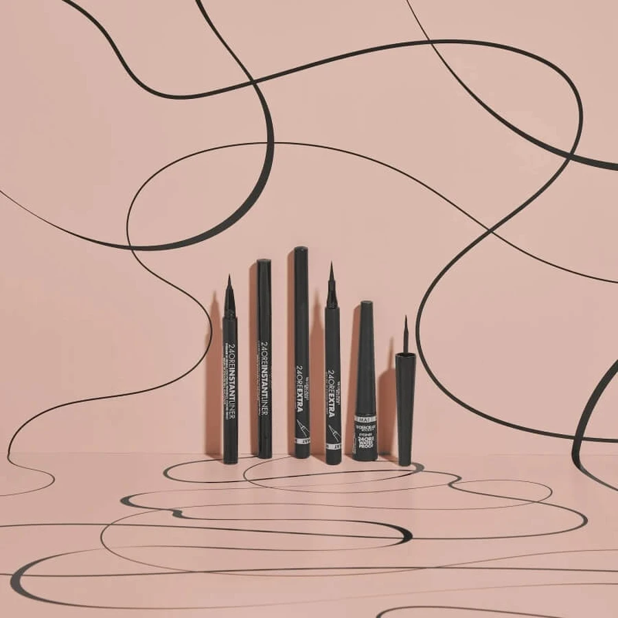 Deborah Ultra Liner vloeibare eyeliner - Zwart