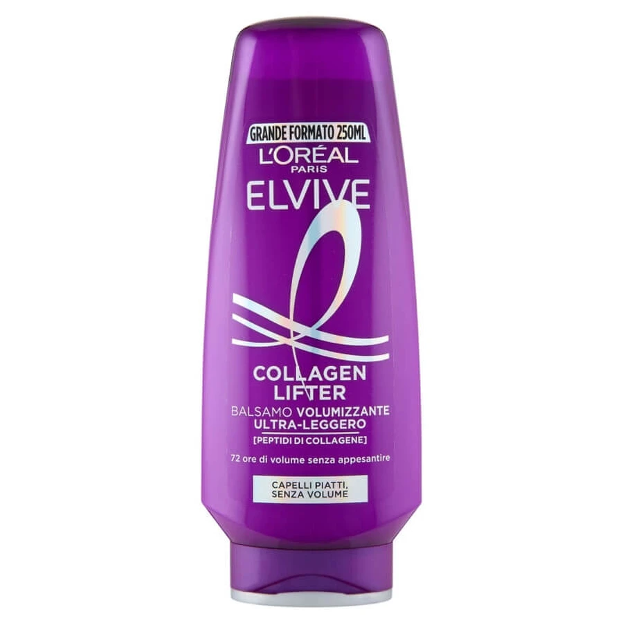 Elvive Collagen Lifter - Ultralichte conditioner voor meer volume bij fijn haar, 250 ml