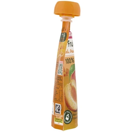 Plasmon Apple, Peach, and Apricot Smoothie - Pureed for Babies 6m+ 100 gr