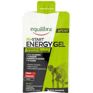 Equilibra Re-Start Energy Gel 50 ml - Sportvoedingssupplement