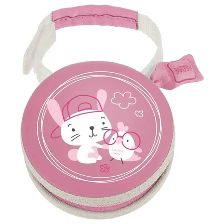Mam Pod - Pink Patterned Pacifier Holder