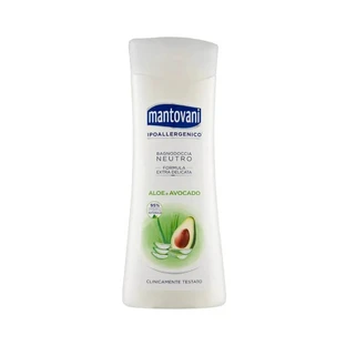 Mantovani Aloe und Avocado – Hypoallergenes, neutrales Duschgel 400 ml