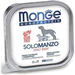 Monge Monoprotein Rind – Alleinfuttermittel für Hunde, 150 g