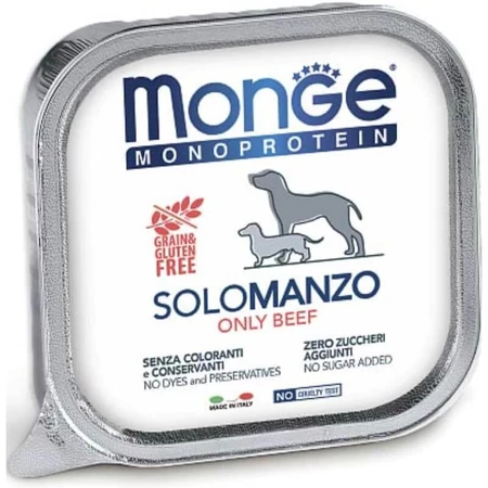 Monge Monoprotein Beef - Complete Dog Food, 150 g