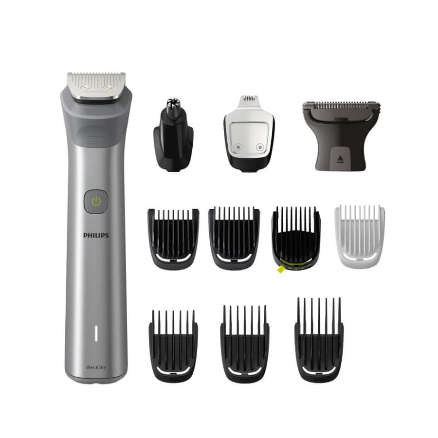 Série 5000 de Philips - Tondeuse à barbe Multigroom pour une utilisation sur peau sèche ou humide
