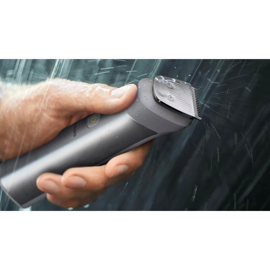 Série 5000 de Philips - Tondeuse à barbe Multigroom pour une utilisation sur peau sèche ou humide