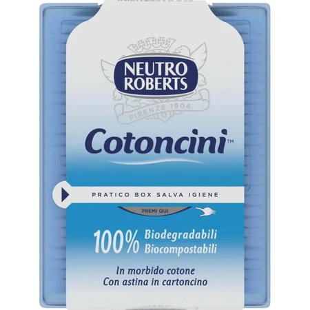 Neutro Roberts Weiche Wattestäbchen, 260er-Packung