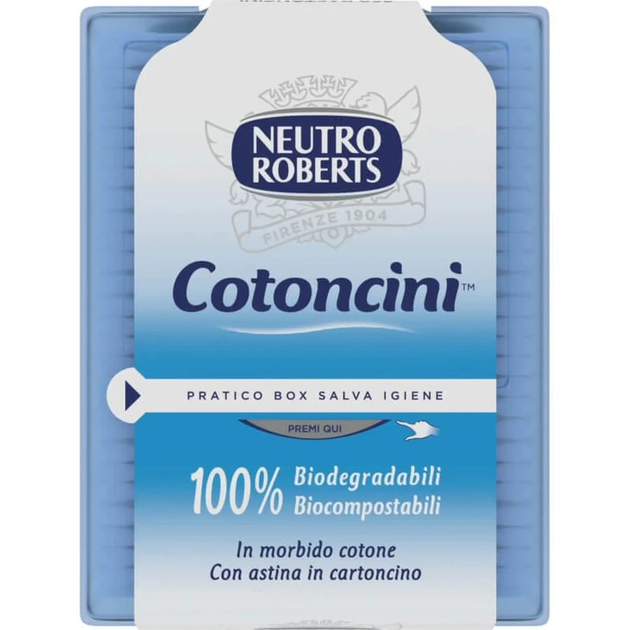 Neutro Roberts Weiche Wattestäbchen, 260er-Packung
