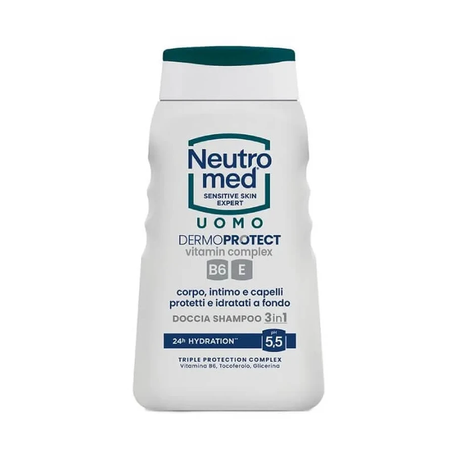Neutromed Dermoprotect Vitamine Complex - 3-in-1 huidbeschermende doucheshampoo, 250 ml