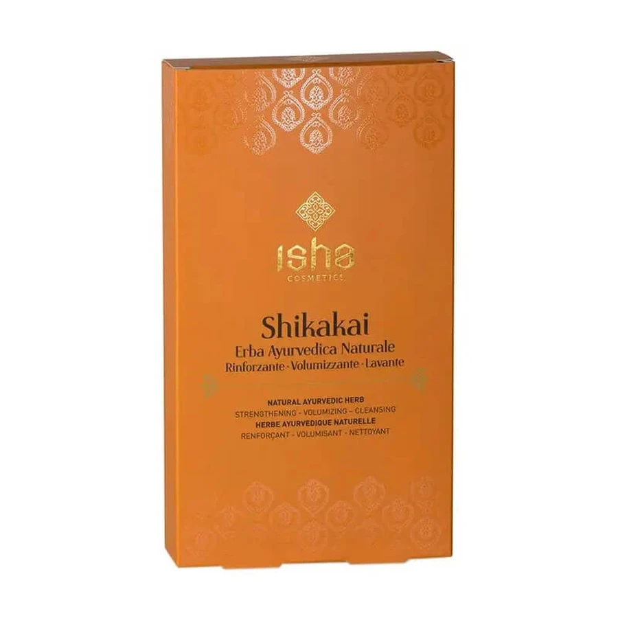 Isha Shikakai – tratament natural ayurvedic pe bază de plante pentru întărirea părului, 100 ml