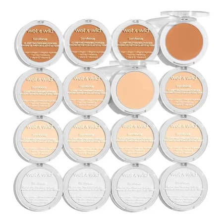 Wet n Wild Bare Focus Clarifying Finishing Powder - Compactpoeder nr. 479E Fair/Light
